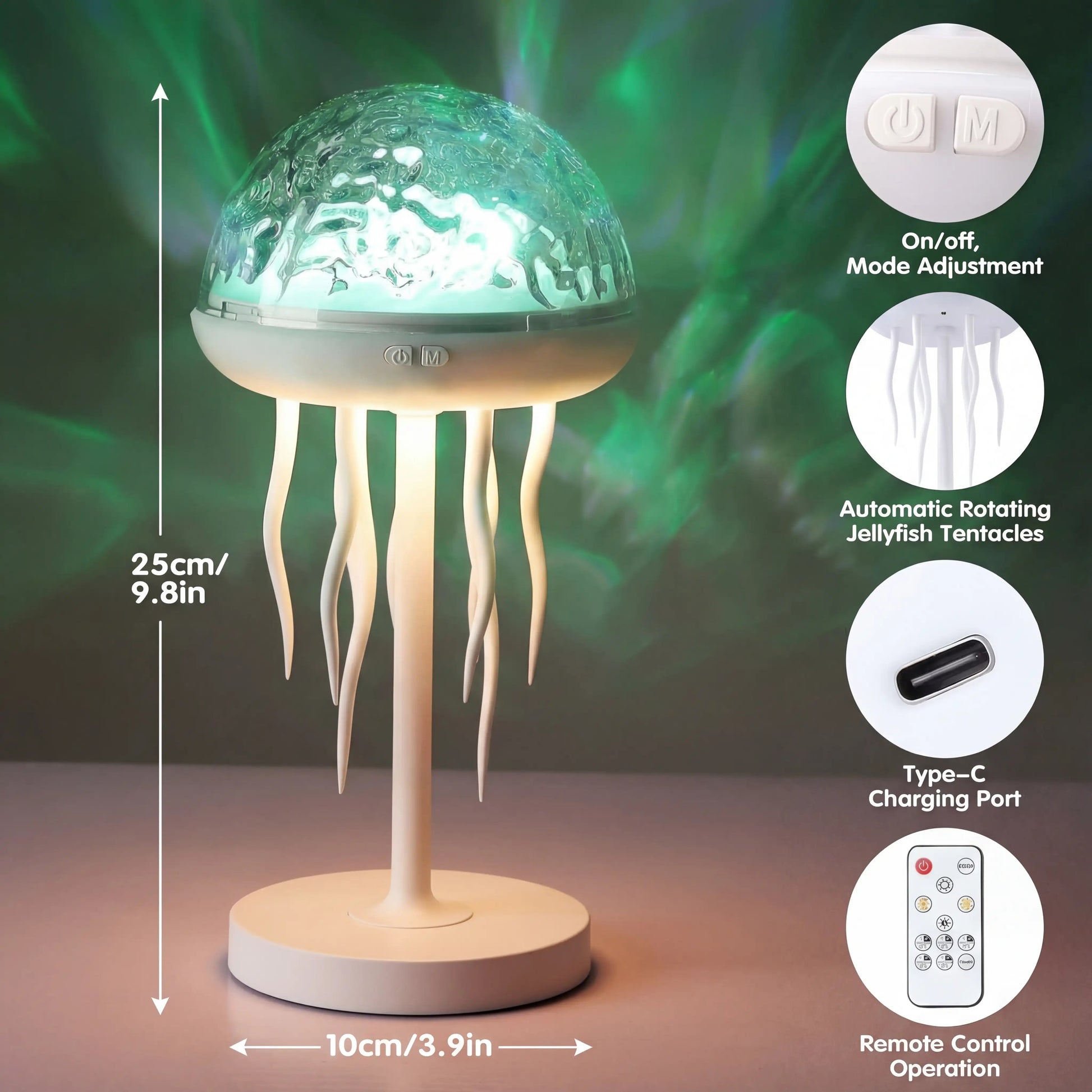 GlowJelly™ - Boreal Jellyfish Calm Lamp